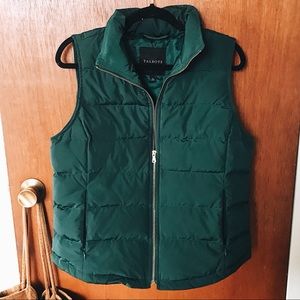Green Talbots Puffer Vest